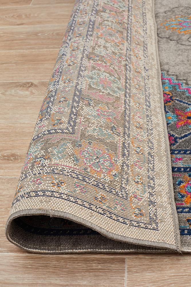 Infinity Rug - Grey Diamond.