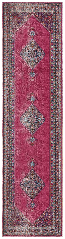 Infinity Rug - Pink Diamond.