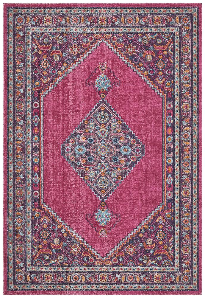 Infinity Rug - Pink Diamond.