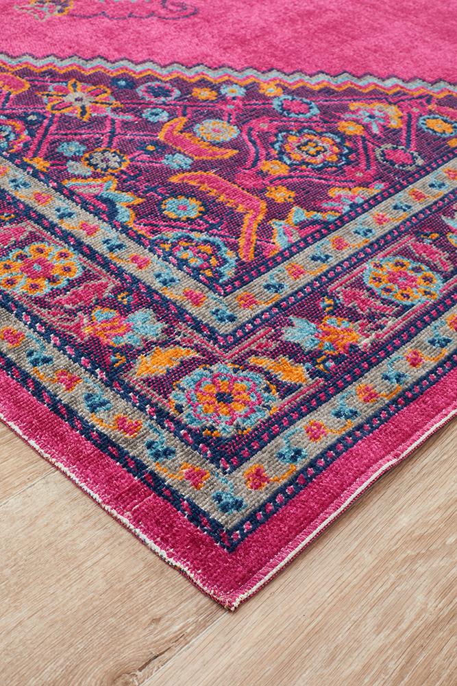 Infinity Rug - Pink Diamond.