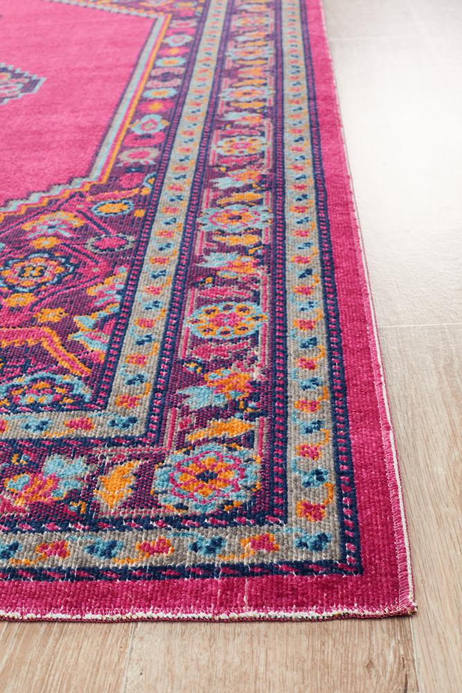 Infinity Rug - Pink Diamond.