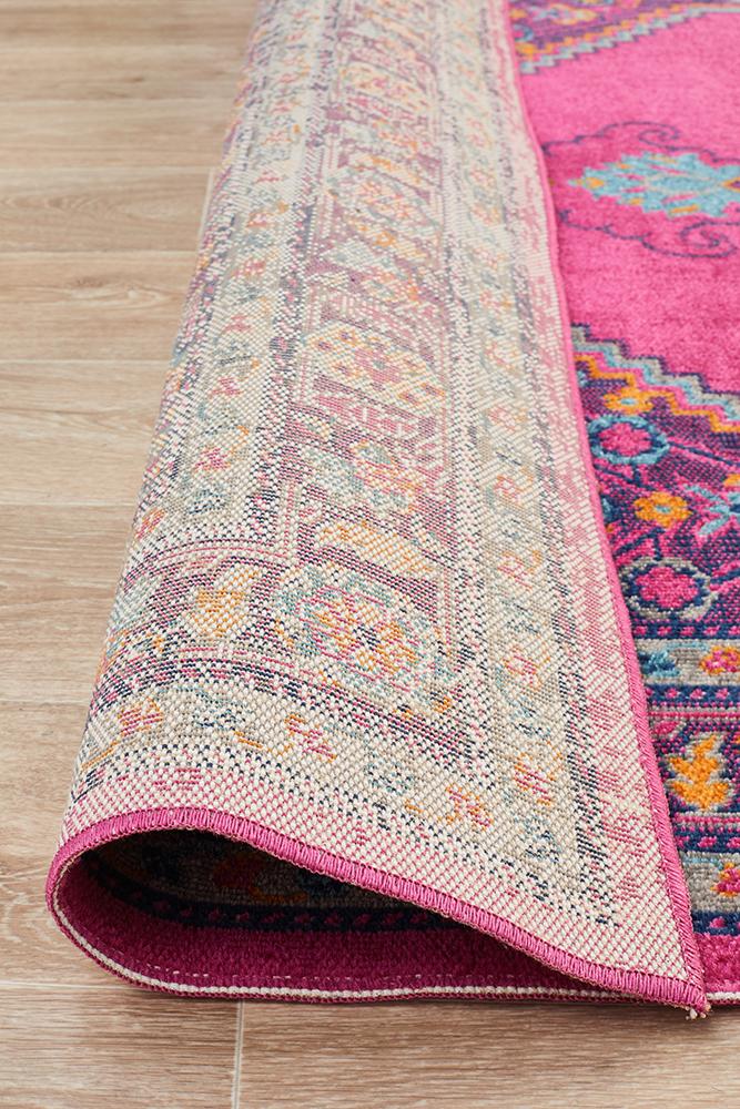 Infinity Rug - Pink Diamond.