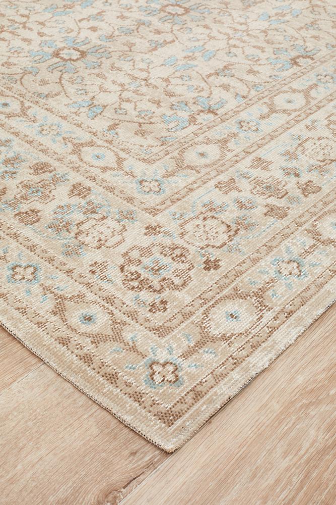 Infinity Rug - Washed Bone.