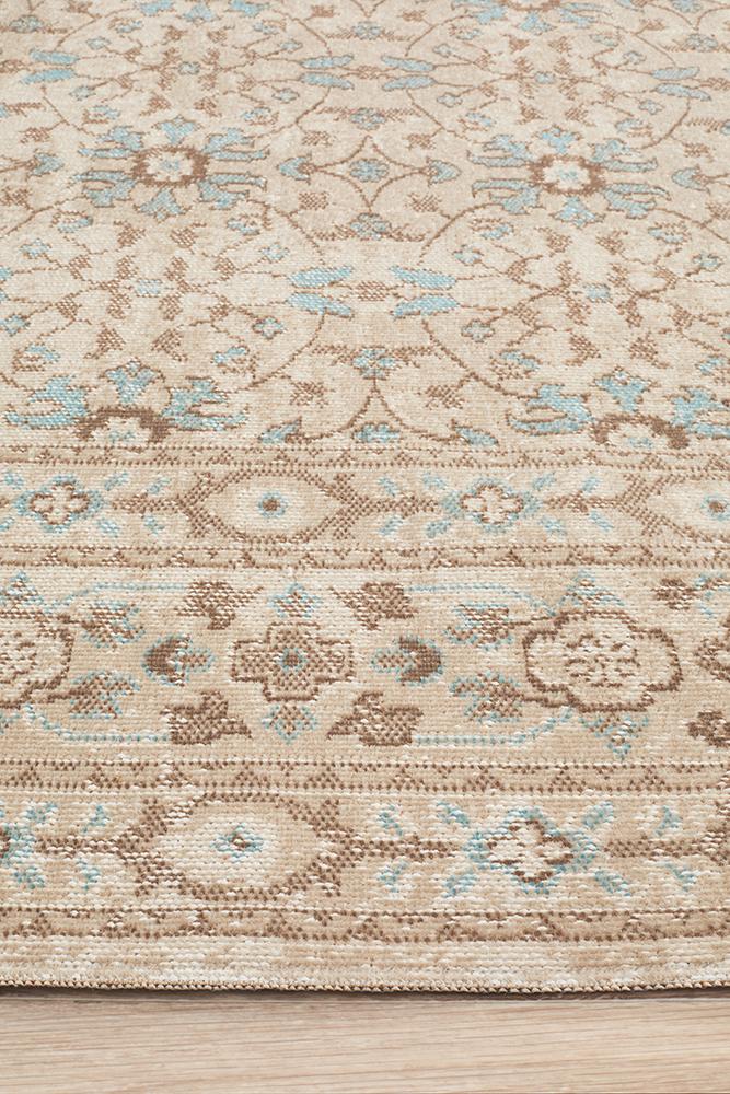 Infinity Rug - Washed Bone.