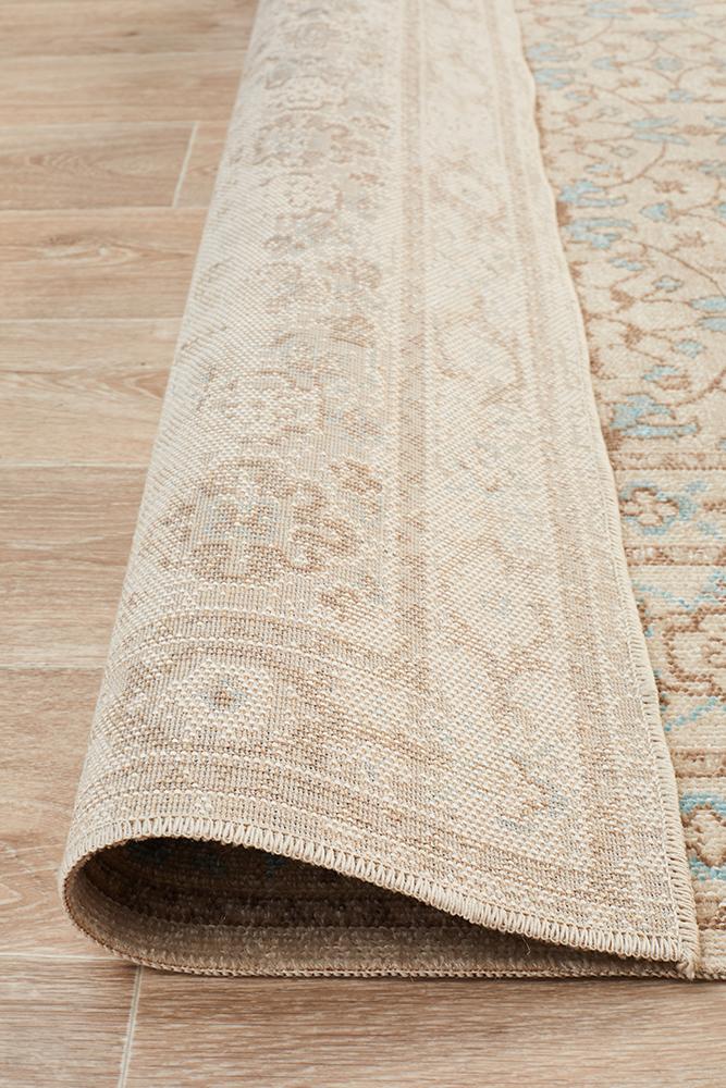 Infinity Rug - Washed Bone.