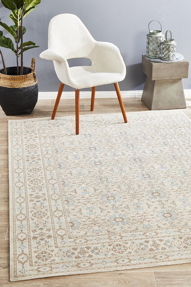 Infinity Rug - Washed Bone.