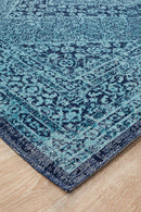 Infinity Rug - Blue Vision.