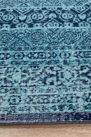 Infinity Rug - Blue Vision.