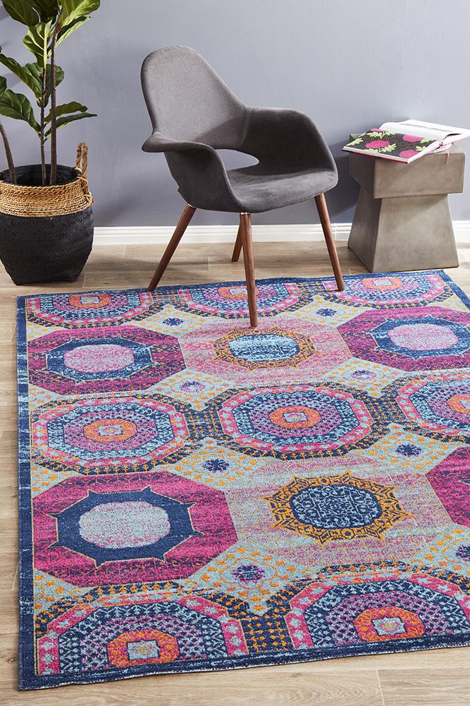 Infinity Rug - Multi Dots.