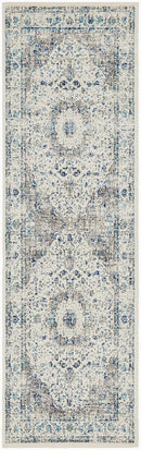Waken Runner Rug - White Mist.