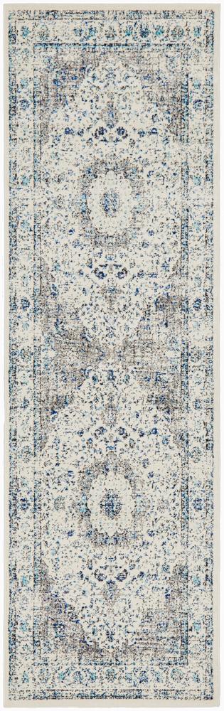 Waken Runner Rug - White Mist.