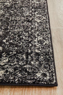 Waken Runner Rug - Charcoal.