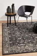 Waken Rug - Charcoal.