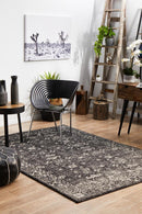 Waken Rug - Charcoal.