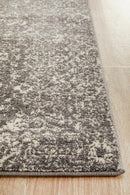 Waken Runner Rug - Grey Pidgeon.