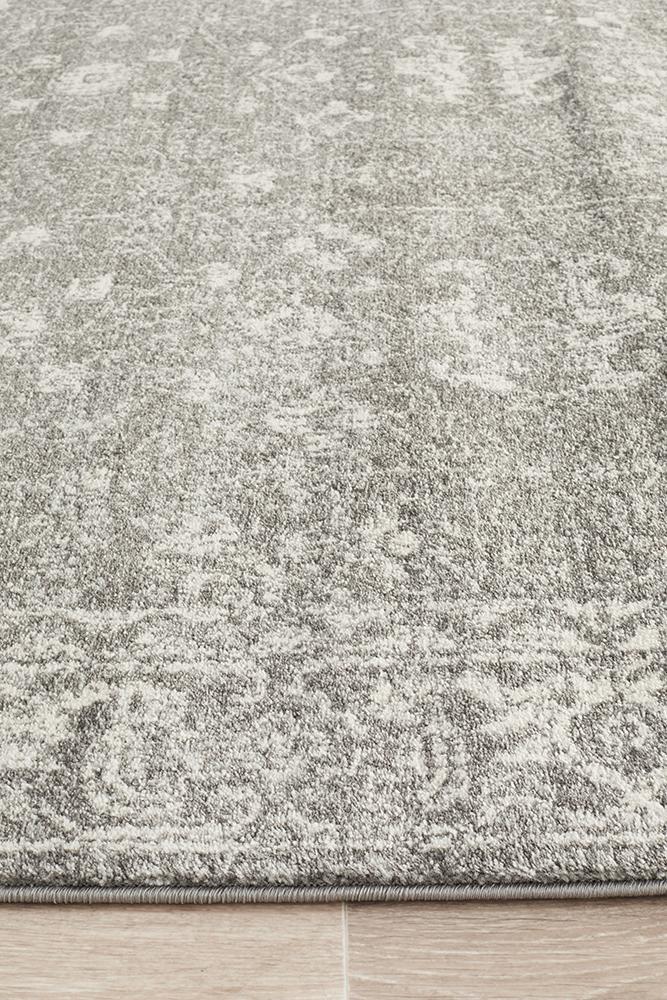 Waken Rug - Grey Pidgeon.