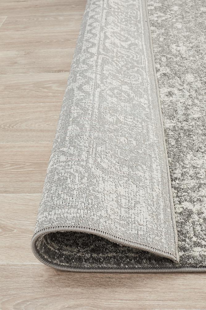 Waken Rug - Grey Pidgeon.
