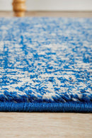 Waken Runner Rug - Navy Oasis.