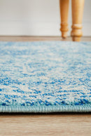 Waken Runner Rug - Blue Muse.