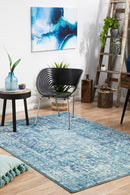Waken Rug - Blue Muse.