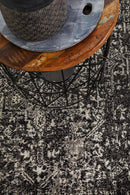 Waken Runner Rug - Charcoal II.