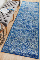 Waken Runner Rug - Navy II.