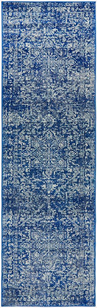 Waken Runner Rug - Navy II.
