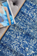 Waken Runner Rug - Navy II.