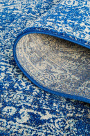 Waken Runner Rug - Navy II.