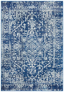 Waken Rug - Navy Contrast.