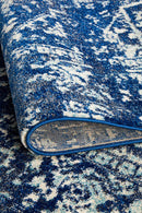 Waken Rug - Navy Contrast.