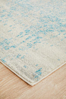 Waken Runner Rug - White Glacier.