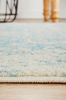 Waken Runner Rug - White Glacier.