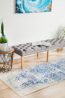 Waken Runner Rug - White II.