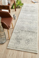 Waken Runner Rug - Silver II.