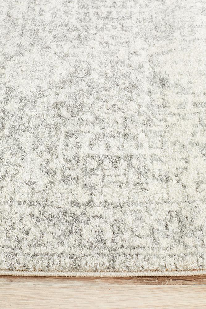 Waken Runner Rug - Silver II.
