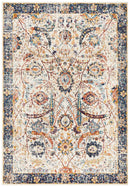 Waken Rug - Ivory Peacock.