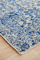 Waken Runner Rug - Blue Frost.