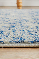 Waken Runner Rug - Blue Frost.