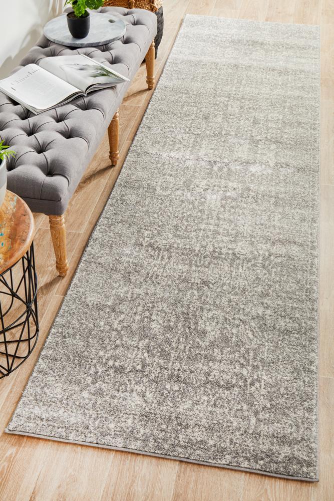 Waken Runner Rug - Grey III.