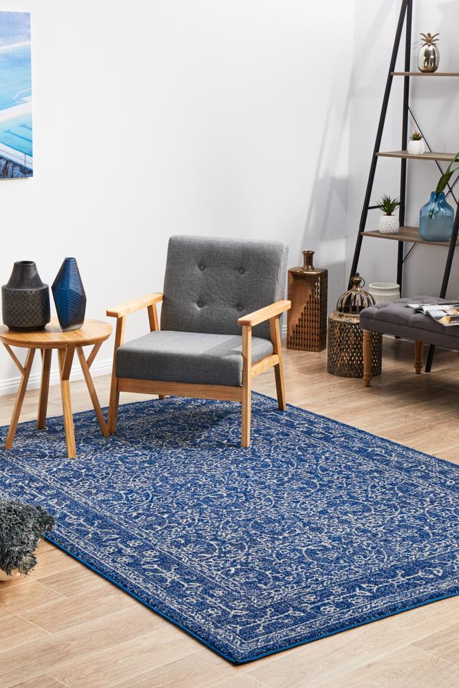 Waken Rug - Navy II.