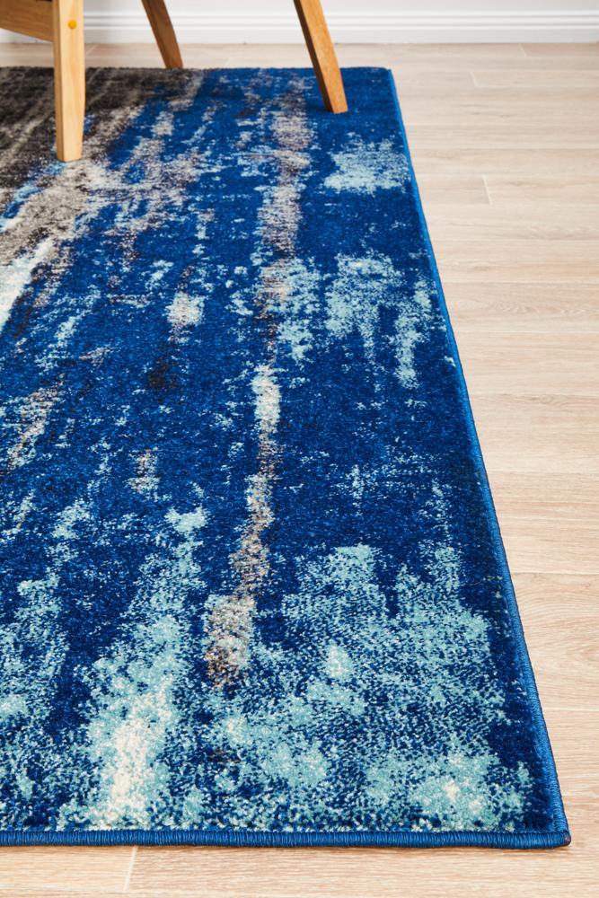 Waken Rug - Blue Transpire.