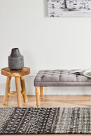 Waken Runner Rug - Stone.