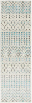 Waken Runner Rug - White Slate.