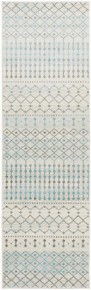 Waken Rug - White Slate.