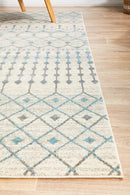 Waken Rug - White Slate.