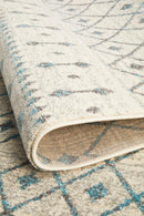 Waken Rug - White Slate.