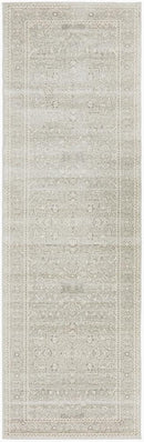 Waken Runner Rug - Silver Flower.