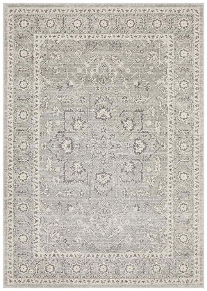 Waken Rug - Silver Flower.