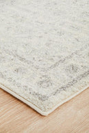 Waken Runner Rug - Winter White.